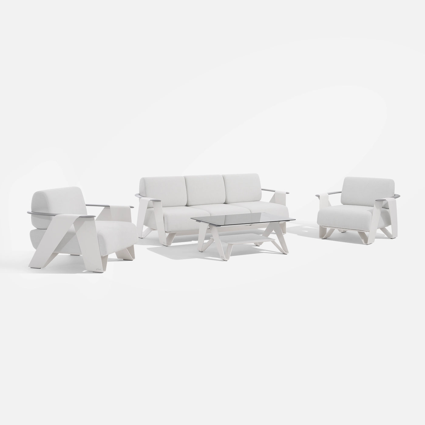 Pinni Outdoor Sofa Set, 3 Seater Sofa